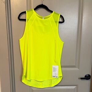 Lululemon Athletica Neon Yellow Tank Top